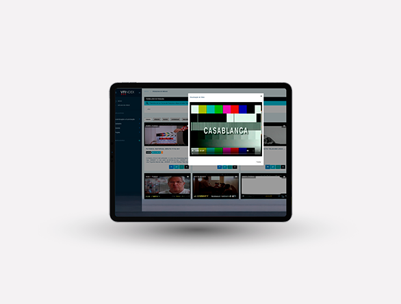 Desenvolvimento de UX para tela de pré-visualização de vídeo em painel de gestão de conteúdo audiovisual